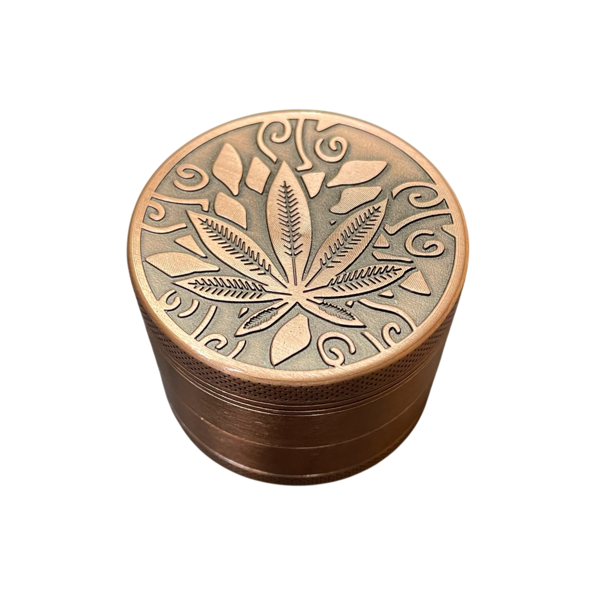 AL Tuff Shredder 50mm Leaf 4pc Grinder / Bronze